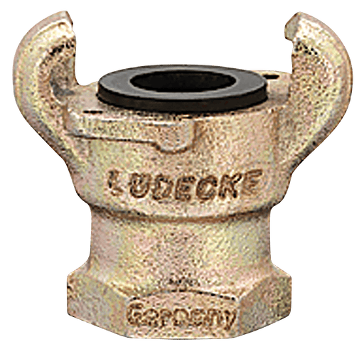 Ludecke US Execution Claw Coupling Female 1" NPT KIA 10 - FluidAirFittings