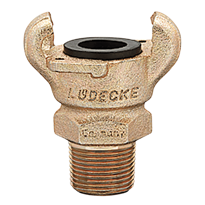 Ludecke Us Execution Claw Coupling Male 3/4 BSP KAA 34 BSP - FluidAirFittings