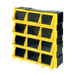 FT Pro - V-ACO 12 PTL Component Organiser 12 Pockets with Transparent Lid - FluidAirFittings
