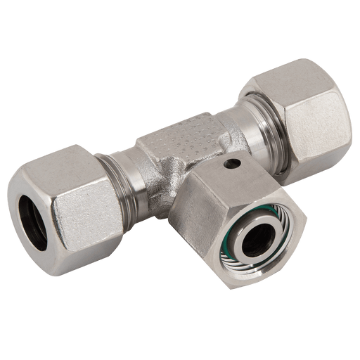 PH Industrie 12 L Adjustable Branch Tee DKO Soft Seal ET-DKOL-12 - FluidAirFittings