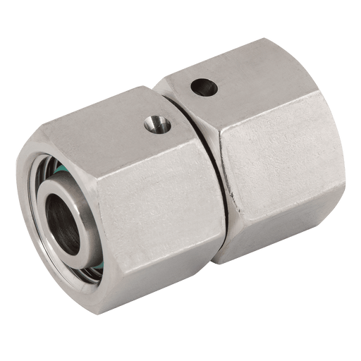 PH Industrie 8MM L Straight Swivel Union DKO Soft Seal GV-DKOL-08 - FluidAirFittings