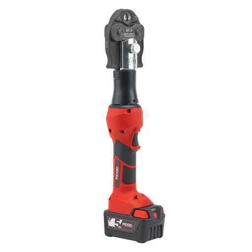 RIDGID RP 219 Press Tool w/o Press Jaws, with 18V 2.5AH Battery 69073 - FluidAirFittings