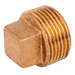 FT Pro - BSP-112-BR 291 Bronze Square Plugs 11/2" - FluidAirFittings