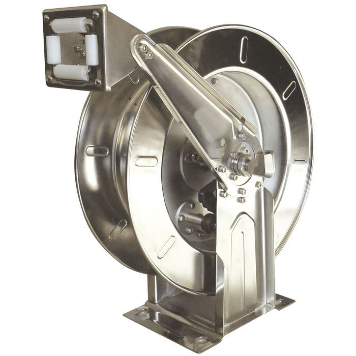 FT Pro - SSHR-15N-12 1/2" BSP Outlet SS Bare Hose Reel - FluidAirFittings