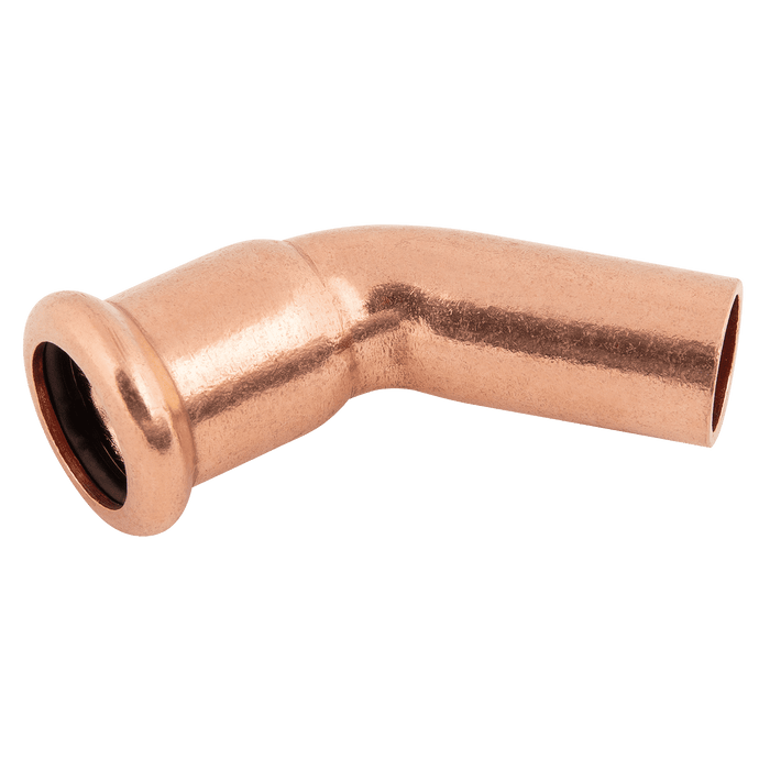 M-Press 22 X 22MM 45° Street Elbow Copper 682402222 - FluidAirFittings