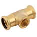 M-Press 28 X 3/4" X 28 Female Reducing Tee Copper 68120283428 - FluidAirFittings