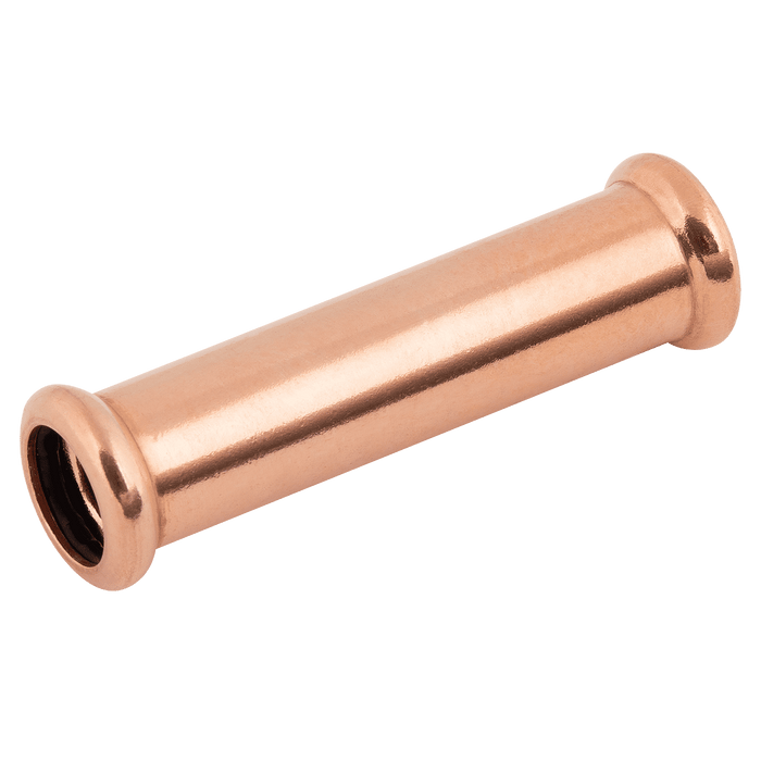 M-Press 28 X 28MM Slip Coupler Copper, FKM Seal 880402828 - FluidAirFittings