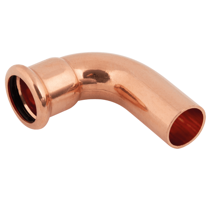 M-Press 90 DEG Street Elbow Copper, FKM Seal 882102222 - FluidAirFittings