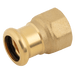 M-Press 22MM X 1/2" Female Adapter Copper 8802022012 - FluidAirFittings