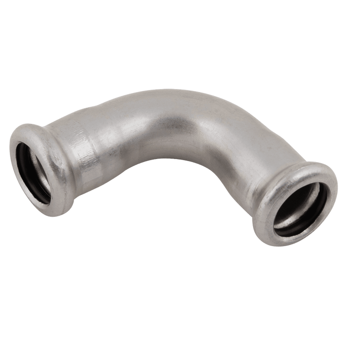 M-Press 54 X 54MM 90° Elbow SS 316 Gas Fitting 172005454 - FluidAirFittings