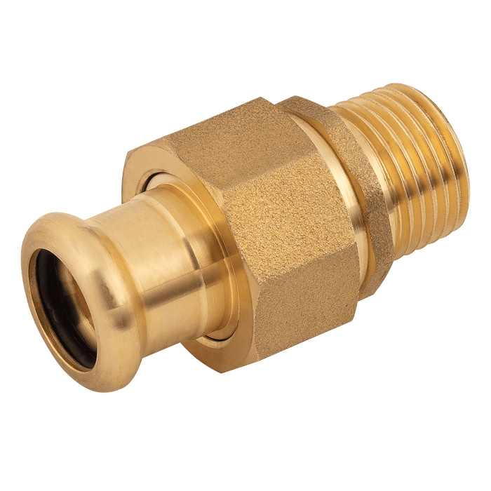 M-Press 22 X 3/4" Male Union Adapter Copper 6808022034 - FluidAirFittings