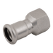 M-Press 54MM X 2" Female Adaptor SS 316 Gas 1702054200 - FluidAirFittings