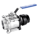 Aircom SS Ball Valve Female G1" to Tube 25MM QLVAINOXMF025088 - FluidAirFittings