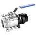 Aircom SS Ball Valve Female G11/2" to Tube 32MM QLVAINOXMF032128 - FluidAirFittings