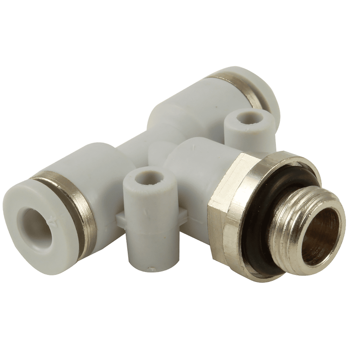FT Pro TM 3/8" BSPT to 12MM Male Stud Branch Tee 2175-1187 - FluidAirFittings