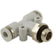 FT Pro TM M5 BSPT to 6MM Male Stud Branch Tee 2175-1173 - FluidAirFittings