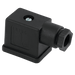FT Pro - M2NS2000 S/Connector 10MM PG9 Black 2 Poles + Earth - FluidAirFittings