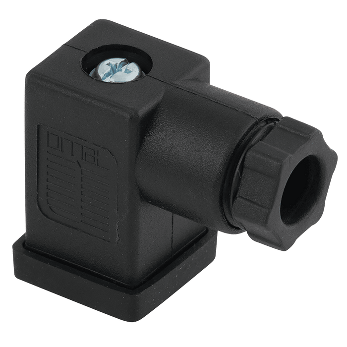 FT Pro - P1NZ3000 Socket Connector PG7 Black 3 Poles + Earth - FluidAirFittings
