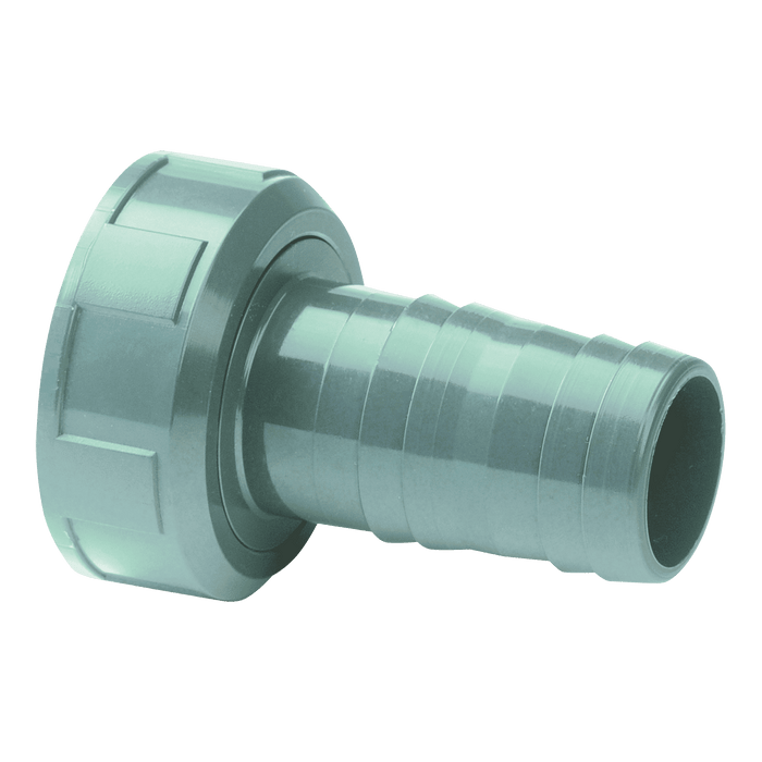 Comer ABS Hose Adaptor, Female BSP X Hose Tail FHA-1-ABS - FluidAirFittings