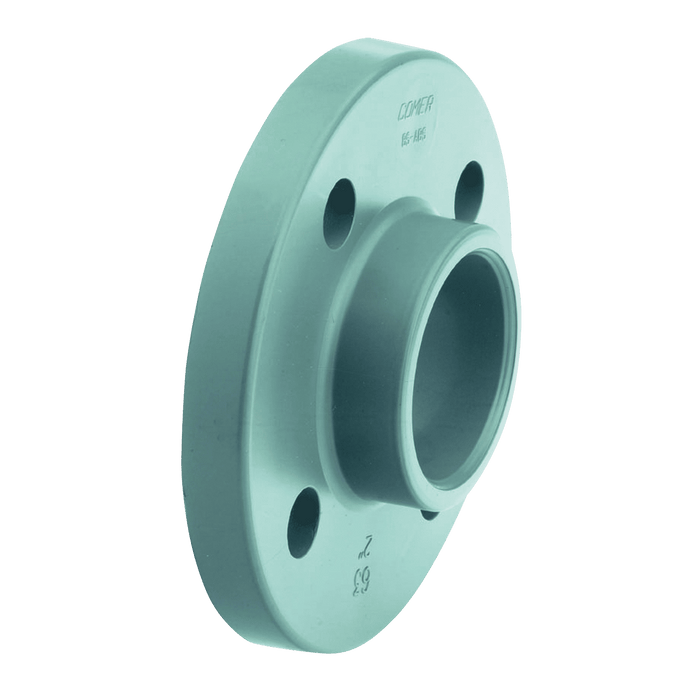 Comer ABS Plain Full Face Flange NP10/16 2" FF31-2-ABS - FluidAirFittings