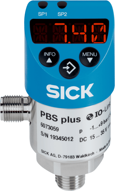 Pressure Sensors, PBS Plus, PBS2-RB010SG1SSDLMA0Z 6072937 - FluidAirFittings