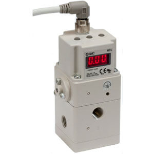 SMC High Pressure Electro-Pneumatic Regulator ITVH2020-01F3N - FluidAirFittings