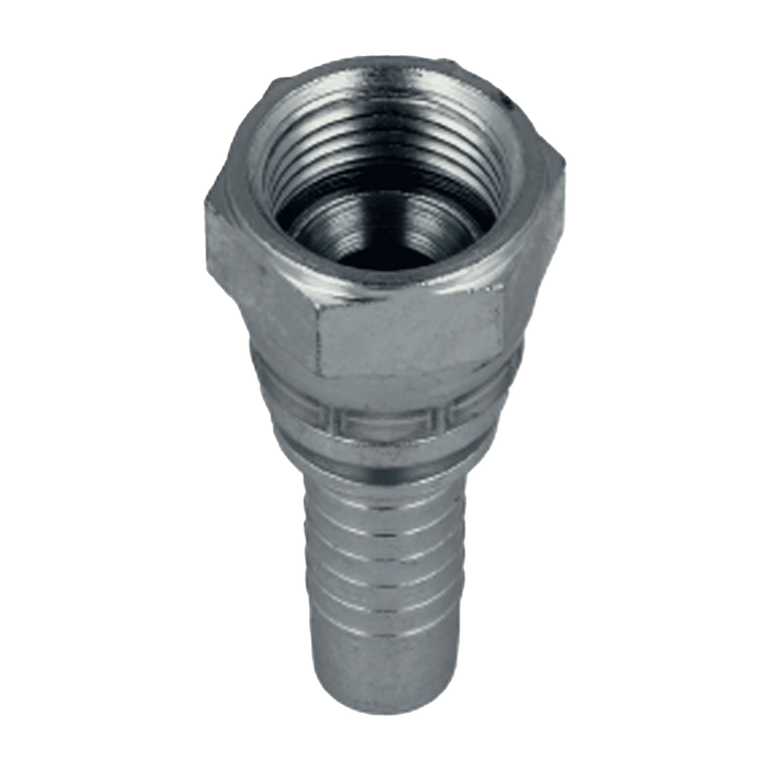 Polyhose 9/16" JIC Female X 3/8" Hose Tail JIC/6/6/FM - FluidAirFittings