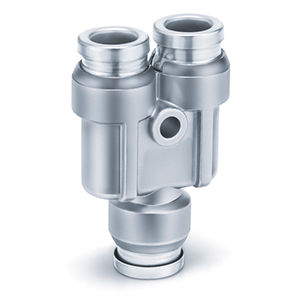 SMC Metric Size Brass One-Touch Fitting. KQB2U08-00 - FluidAirFittings