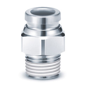 STAINLESS STEEL ONE-TOUCH FITTING KQG2H10-02S - FluidAirFittings