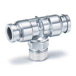 SMC Stainless Steel One-Touch Fitting. KQG2T06-01S - FluidAirFittings