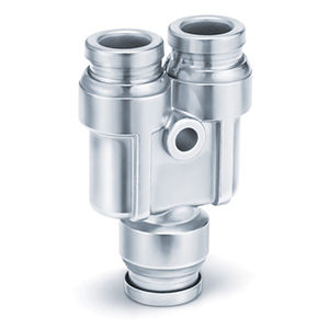 SMC Stainless Steel One-Touch Fitting. KQG2U04-00 - FluidAirFittings