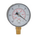 FT Pro 1/8"BSPT 40MM Vacuum Bottom Connection Gauge VG40-01B - FluidAirFittings
