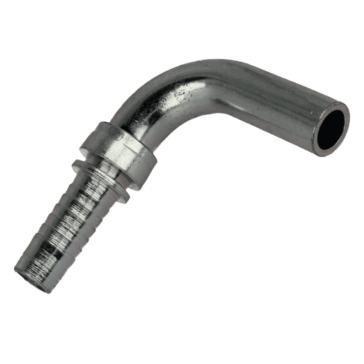 Polyhose 28MM Metric Standpipe Elbow X 1" Hose Tail MET/28/16/90 - FluidAirFittings