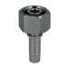 Polyhose 15L Female X 1/2" Hose Tail MET/15/08/FM - FluidAirFittings