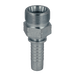 Polyhose 12L Male X 3/8" Hose Tail MET/12/06/M - FluidAirFittings