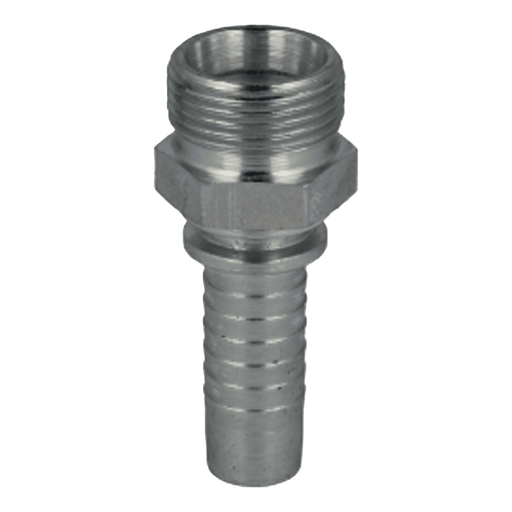 Polyhose 16S Male X 1/2" Hose Tail MET/16/08/S/M - FluidAirFittings