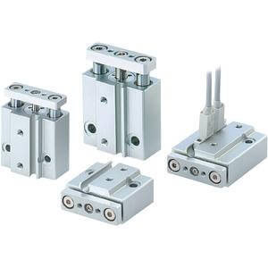 SMC Miniature Guide Rod Cylinder MGJ10-5 - FluidAirFittings