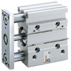 SMC Compact Guide Cylinder 40 Str=75, Air Cushion MGPL40TF-75AZ - FluidAirFittings
