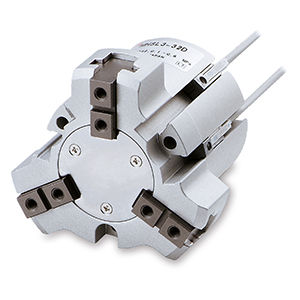 SMC Air Gripper Bore 125, 3 Fingers, Parallel Style MHSL3-125D - FluidAirFittings