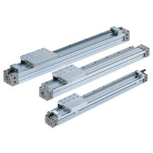 SMC Mechanically Coupled Rodless Cylinder MY1H25TF-700Z - FluidAirFittings