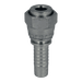 Polyhose 11/16" ORFS Female X 3/8" Hose Tail ORFS/06/06/FM - FluidAirFittings