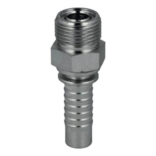 Polyhose 9/16" ORFS Male X 1/4" Hose Tail ORFS/04/04/90 - FluidAirFittings