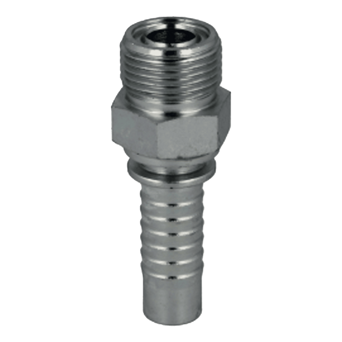 Polyhose 9/16" ORFS Male X 1/4" Hose Tail ORFS/04/04/90 - FluidAirFittings