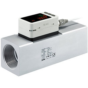 SMC Digital Flow Switch For Large Flow PF3A703H-F10-L3N - FluidAirFittings