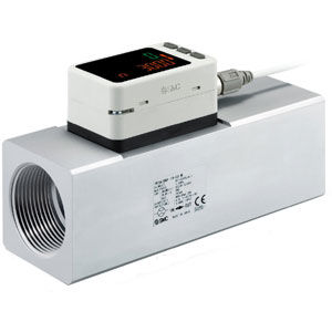SMC Digital Flow Switch For Large Flow PF3A703H-F10-ESN - FluidAirFittings