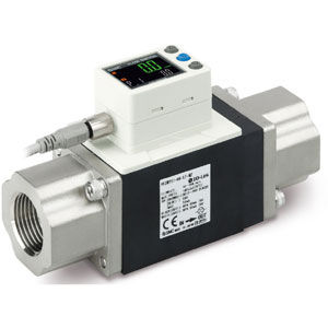 SMC Digital Flow Switch For Water PF3W704F03L2TNMZ - FluidAirFittings
