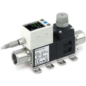 SMC Digital Flow Switch For Water PF3W704-F03FTNMZ - FluidAirFittings