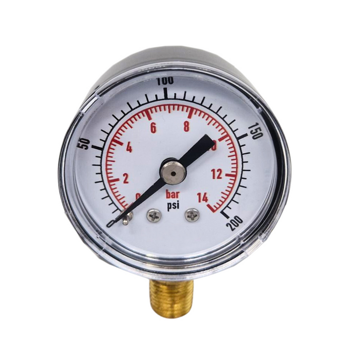 1/4" BSPT Dry Gauge 50MM DIA GC507/04