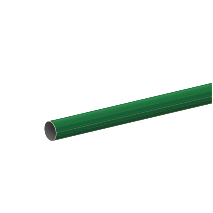 110mm Aluminium Tubes, Green Colour (RAL6029) - 6 Metre (Pack of 1)