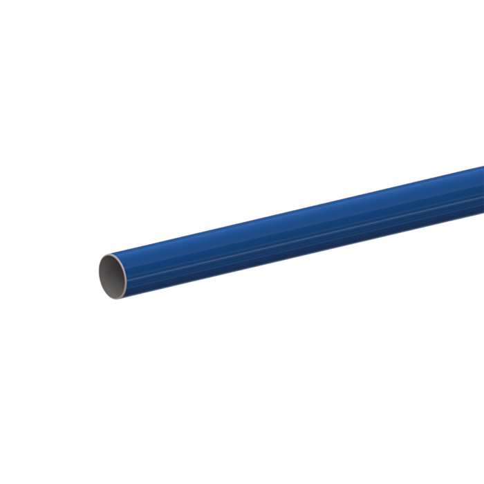 110mm Aluminium Tubes, Blue Colour (RAL5010) - 4 Metre - Pack of 1